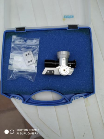 Vendo diopter Centra Spy Short SR. Valido para Feinwerkbau. Esta impecable.
Precio: 350 € portes incluidos 00