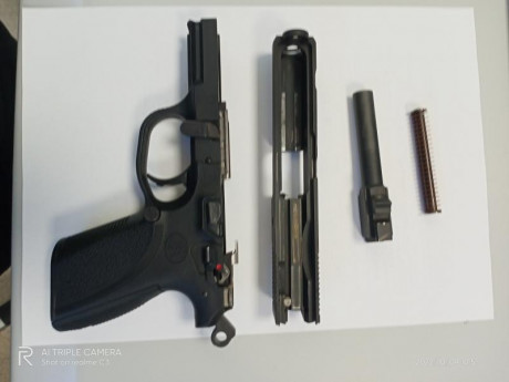 ---VENDIDA---
Un Compañero vende pistola FN Herstal Modelo FNP9-M.
Pistola compacta 9 mm pb,muy buen estado,3 01