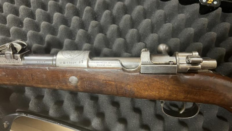 Se vende Mauser original hecho en la fábrica de Orbendorf Mauser en Alemania para Peru, modelo 1909 calibre 02
