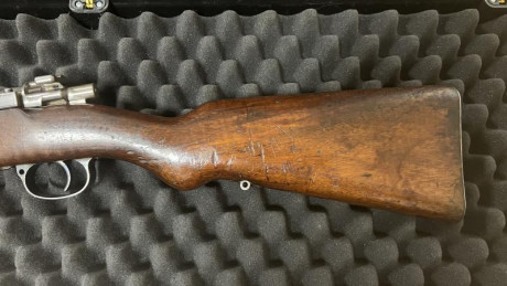Se vende Mauser original hecho en la fábrica de Orbendorf Mauser en Alemania para Peru, modelo 1909 calibre 00