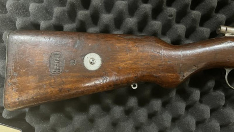Se vende Mauser original hecho en la fábrica de Orbendorf Mauser en Alemania para Peru, modelo 1909 calibre 10