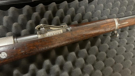 Se vende Mauser original hecho en la fábrica de Orbendorf Mauser en Alemania para Peru, modelo 1909 calibre 22
