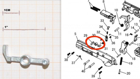 Hola. Tengo una pistola gamo pt 85 blowback. Hace tiempo se me ha roto una piesa interna que gira el cargador 00