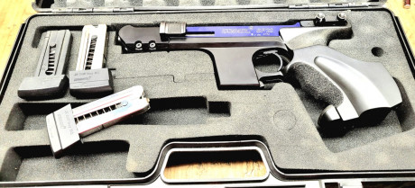   Se vende HAMMERLI SP20 RRS CALIBRE 32 WC   en perfecto estado por causas de fuerza mayor. La pistola 01