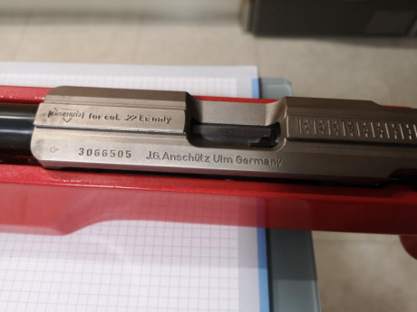 Vendo por falta de uso carabina Anschutz, en perfecto estado, con poco uso y con muy buenas agrupaciones 00