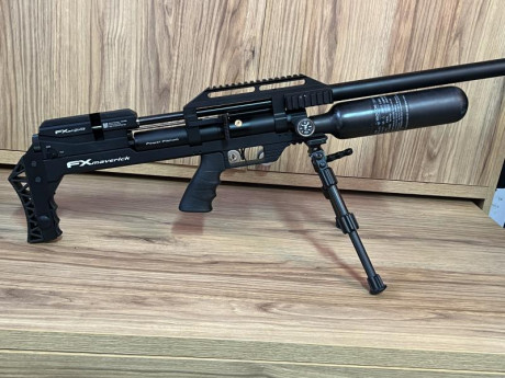 Hola, vendo fx Maverick sniper cal.5,5 está prácticamente nueva. 
La compré hace unos meses y apenas he 01