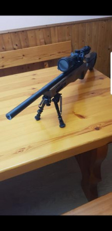 vendo rifle sako quad range 17 hmr en perfecto estado,con visor y bipode,en breve pòndre fotos,precio 21