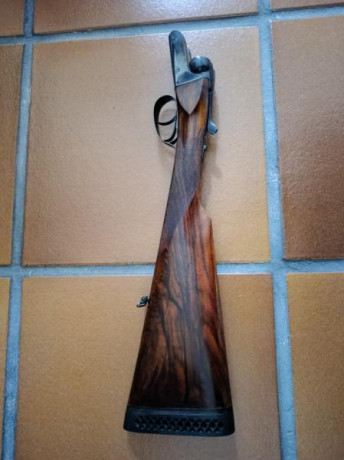 Vendo escopeta Brancqueart cal. 16/70 belga de lujo, aprox. años 1940. Estado impoluto, se ha conservado 00