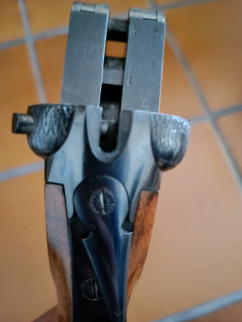 Vendo escopeta Brancqueart cal. 16/70 belga de lujo, aprox. años 1940. Estado impoluto, se ha conservado 12