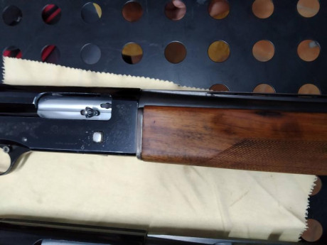 Se vende repetidora beretta 301, cañón de 71 cm, ánima 18.3, choke indica ** , pero el armero midió y 00