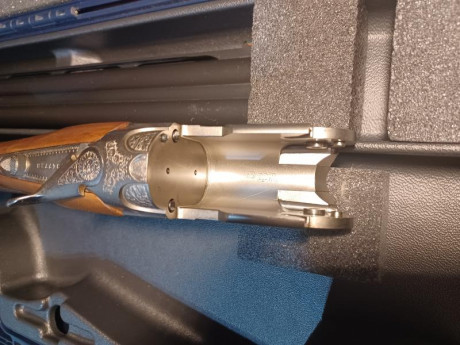 Vendo beretta silver pigeon trap con 75cm de cañon, de 1* y 2* fijas con su maletín original rígido de 00