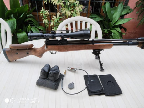 Vendo Carabina Orion SPR long, nueva versión, regulador Lancet, 24 Julios calibre 5,5 mm, conector rápido 00