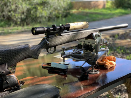 Bueno, para animar el foro un poco, propongo colgar fotos de dianas y arma usada para ello, pudiendo ser 61