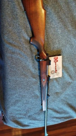 Vendo Browning BAR MK3 Hunter fluted, calibre 9,3x62, impecable. 
-Libro de instrucciones
-Maletín original.
5 170