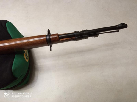 Buenos días, vendo mi Mauser Coruña modelo 1943 de 1956, en calibre 8x57.
Está en buen estado de tiro, 01