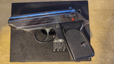 Se venden por encargo de la familia de propietario ya que este a fallecido.

Pistola marca Walther modelo 02