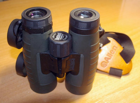 Prismáticos Bushnell Trophy XLT 10x42. En buen estado, las optícas están sin marcas ni arañazos. Con funda 01