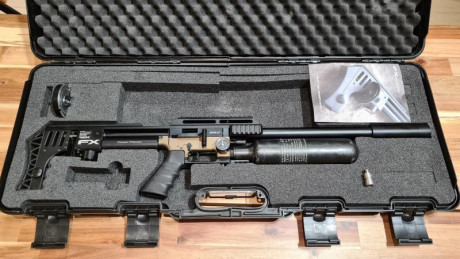 Pongo a la venta esta estupenda FX IMPACT dorada calibre 5,5 con cañon de 600mm. Super precisa con jsb 02