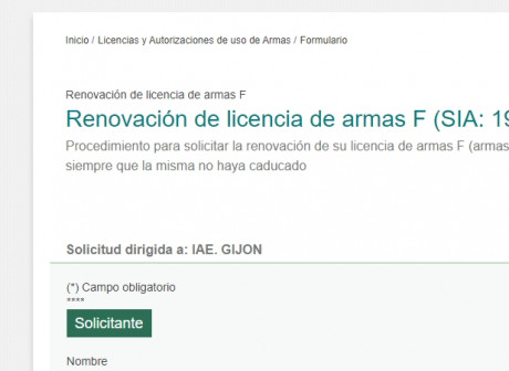 Hola, si alguien ha renovado la f telemáticamente, ¿es normal que ponga "IAE Gijón" y no te 00