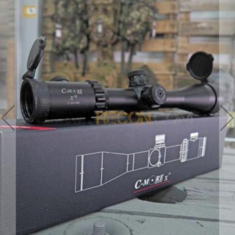 Vendo visor en perfecto estado casi sin uso 275€. Visor C-More X10 2-20x44 retícula iluminada "Half 00
