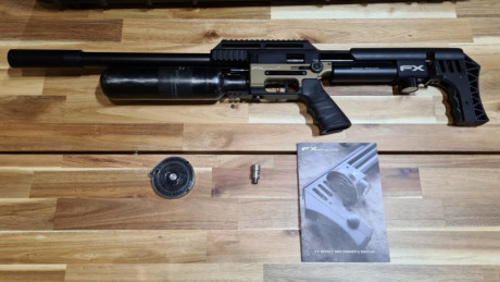 Pongo a la venta esta estupenda FX IMPACT dorada calibre 5,5 con cañon de 600mm. Super precisa con jsb 11