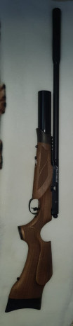 Hola. Un amigo vende  esta carabina ...por cambio de calibre. BSA R-10. Walnut Xtra Regulares. Calibre 11