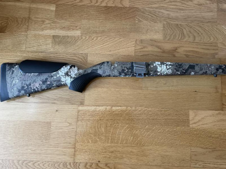 Culata para Tikka t3x color veil camo.
Carrillera adicional y alargadores de culata.
Apenas usada 

150€ 20