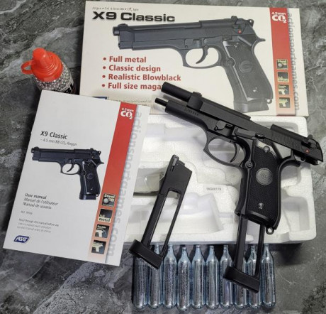 VENDIDA réplica pistola 9X Classic 01
