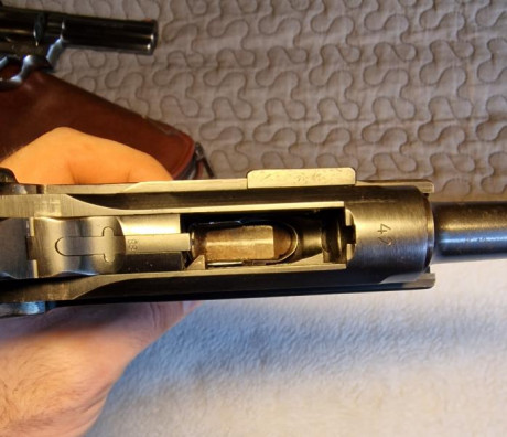 Vendo Luger P08 9mm parabellum.
Fabricada en 1942 perfecto estado de funcionamiento y conservación.
Buena 12