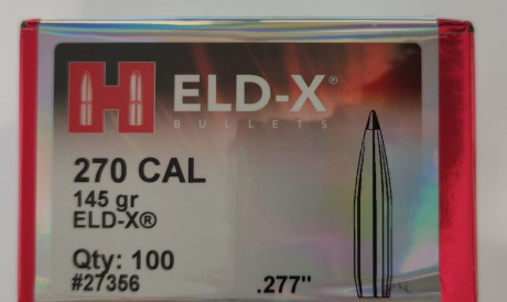 Compradas hace poco para el calibre 270 win. 
La caja esta entera con sus 100 puntas. 01