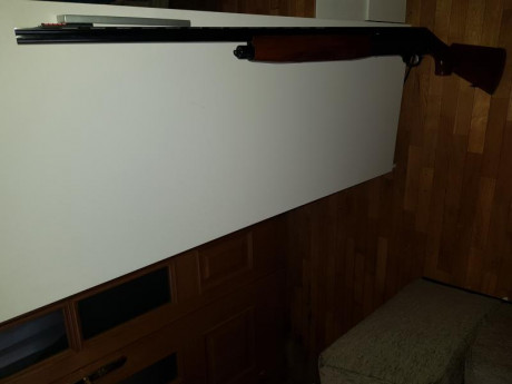 Buenas mi hijo me pide que le ponga a la venta

Escopeta semiautomática Benelli SL 121 del calibre 12/70 71