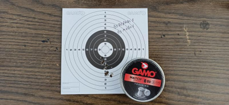 Bueno, para animar el foro un poco, propongo colgar fotos de dianas y arma usada para ello, pudiendo ser 121