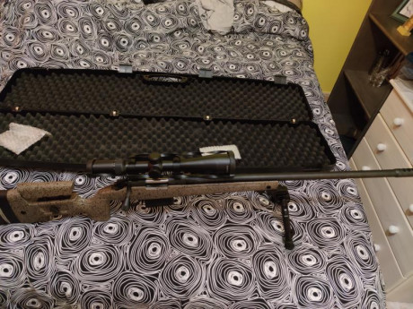 Buenas a todos, 
Vendo rifle Bergara hmr 6.5 cr con visor Delta Titanium hd 4-24 x50 y monturas desmontables, 02