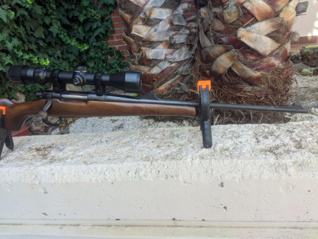 Vendo Remington Seven Calibre 7mm08 con culata de madera, cantonera modificada de calidad pues me quedaba 01