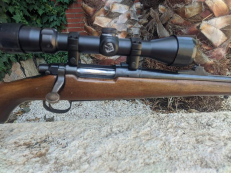 Vendo Remington Seven Calibre 7mm08 con culata de madera, cantonera modificada de calidad pues me quedaba 12