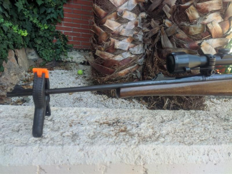 Vendo Remington Seven Calibre 7mm08 con culata de madera, cantonera modificada de calidad pues me quedaba 22