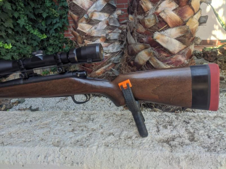 Vendo Remington Seven Calibre 7mm08 con culata de madera, cantonera modificada de calidad pues me quedaba 21