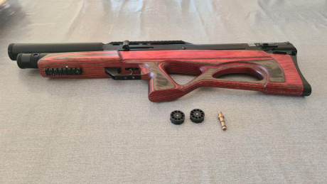 Hola a todos, pongo a la venta esta estupenda y preciosa Edgun Matador r5m en calibre 5,5.
La carabina 10