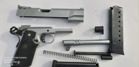 Hola por dejar la afición vendo pistola del 45acp Norinco y escopeta Superpuesta del 12.precio pir los 21