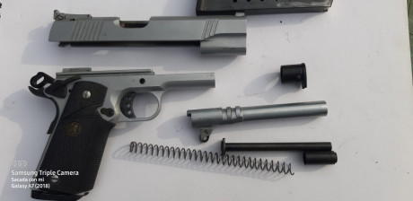 Hola por dejar la afición vendo pistola del 45acp Norinco y escopeta Superpuesta del 12.precio pir los 20