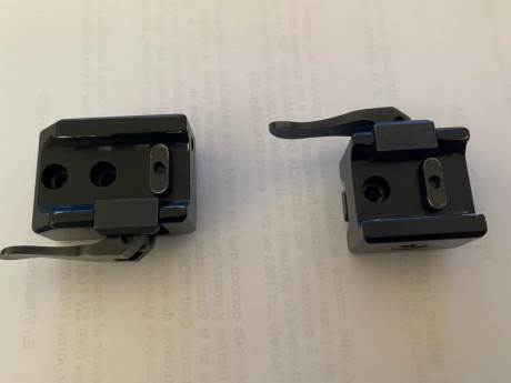 Se venden monturas APEL, para visor de carril ZEISS nuevos modelos, aptas para bases rail picatini, warne, 02