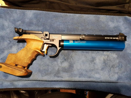 Hola, vendo Steyr LP50 de Junio.22, esta autenticamente nueva, yo utilizo cuando voy a entrenar una evo 02