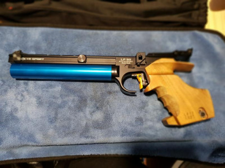 Hola, vendo Steyr LP50 de Junio.22, esta autenticamente nueva, yo utilizo cuando voy a entrenar una evo 01