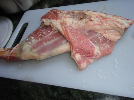 Hoy para comer acelgas hervidas y chuletón de vaca gallega vieja con seis semanas de maduración en cámara 51