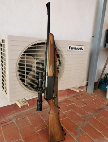 Impecable BROWNING BAR calibre 30 06. Monturas APEL y visor ZEISS DIAVARI 1,1X4X24. Se envía también visor 01