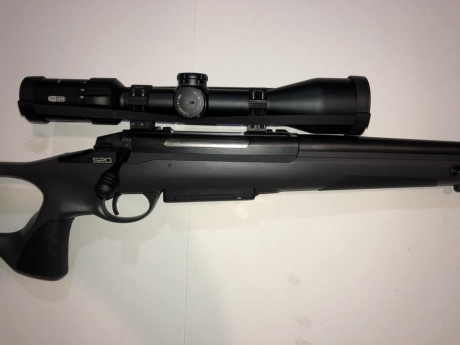 sako s20 calibre 270win , con visor meopta meosport 3-15x50 con torreta balística, guiado finales de septiembre 00