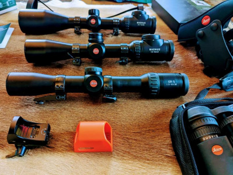Muy buenas a todos.
Necesito ayuda para elegir un visor. Sería para colocar sobre un blaser R8 del calibre 101