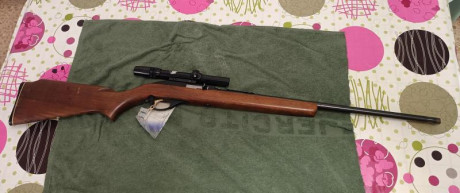 Vendo Carabina para reparar o para repuestos.
Es una carabina Marlin mod.99 le falta la varilla del cargador 02