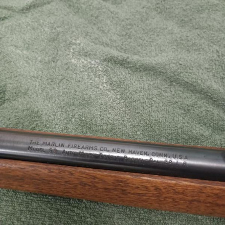 Vendo Carabina para reparar o para repuestos.
Es una carabina Marlin mod.99 le falta la varilla del cargador 00