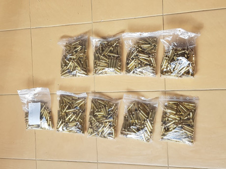 Vendo vainas de la prestigiosa marca Hirtemberger del cal. 222RM (MAGNUM) NUEVAS para recarga, las compre 00